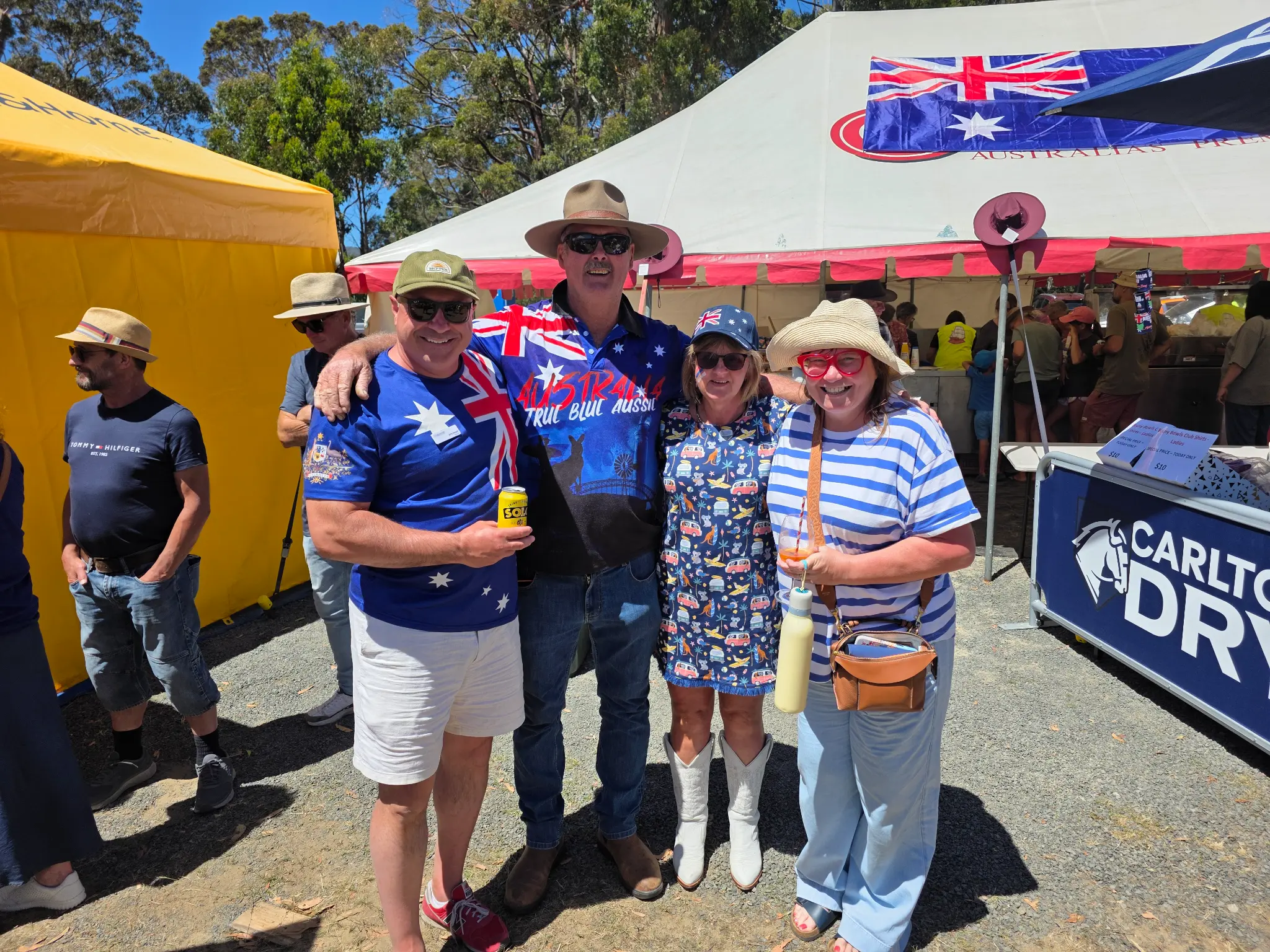 Aldo at the Australia Day community event
