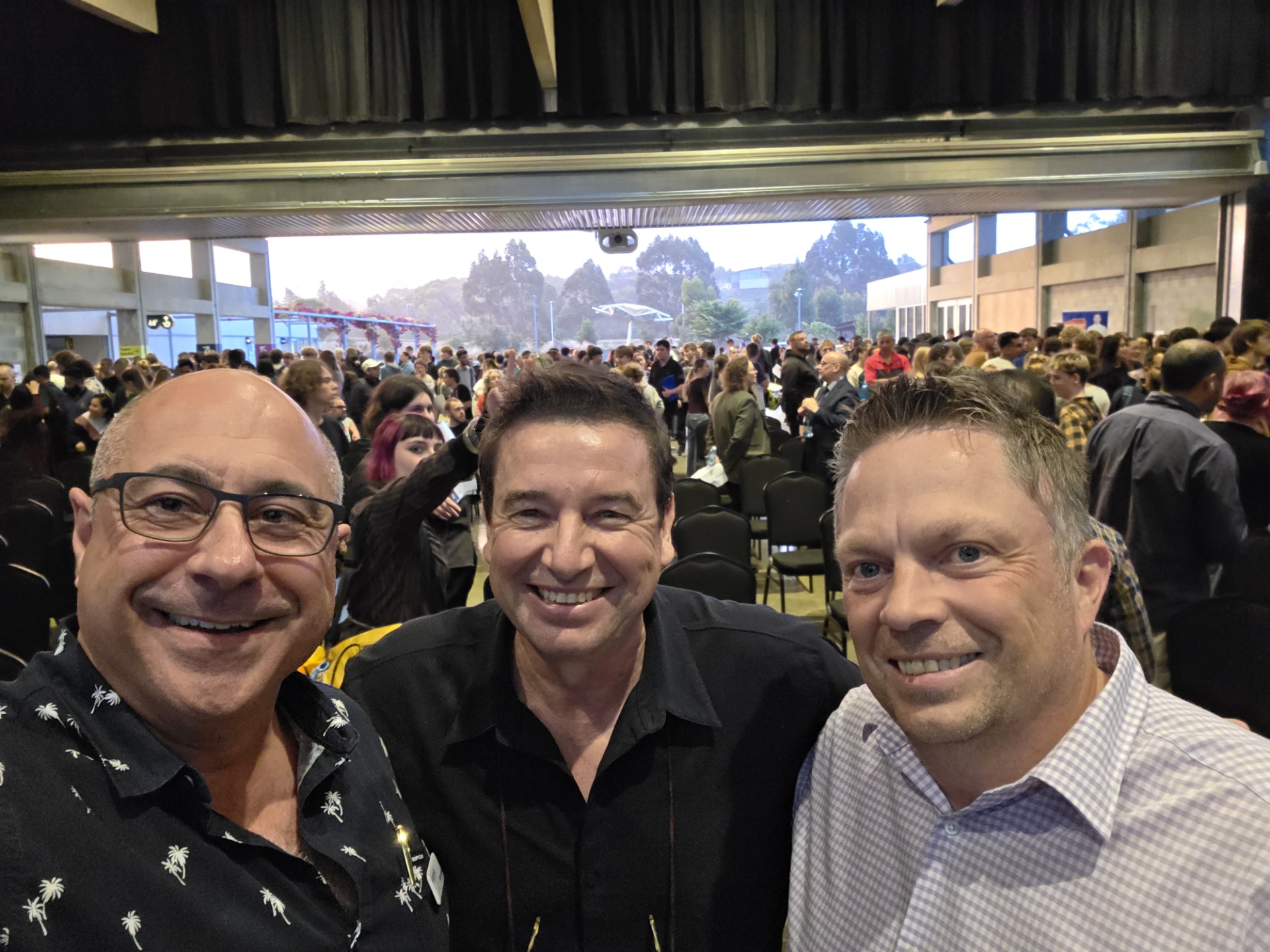 Aldo at a community event