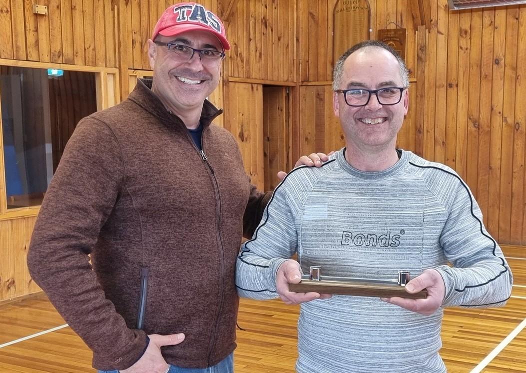 Celebrating a local achievement on Bruny Island